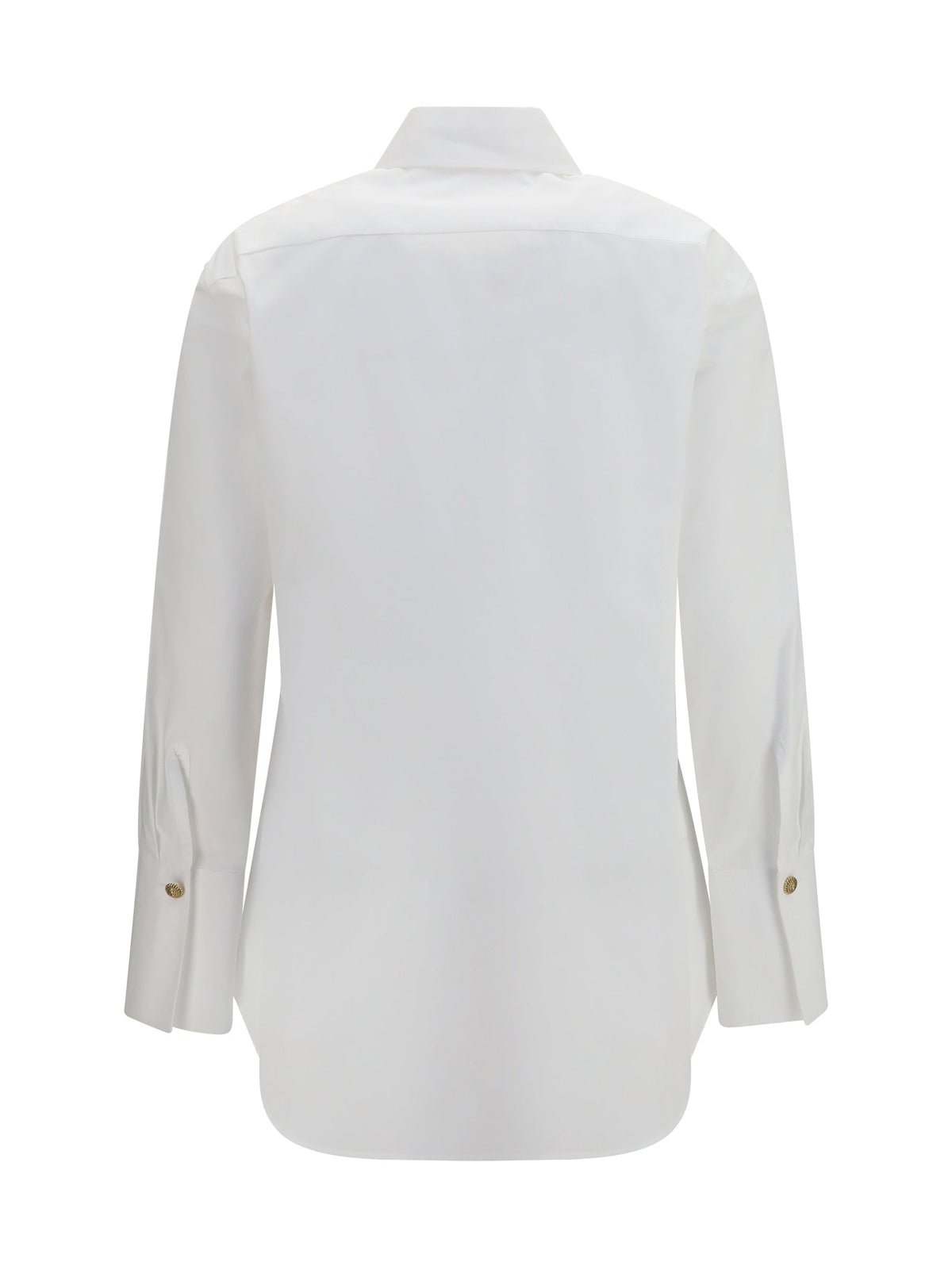 Balmain Women Cotton Poplin Shirt