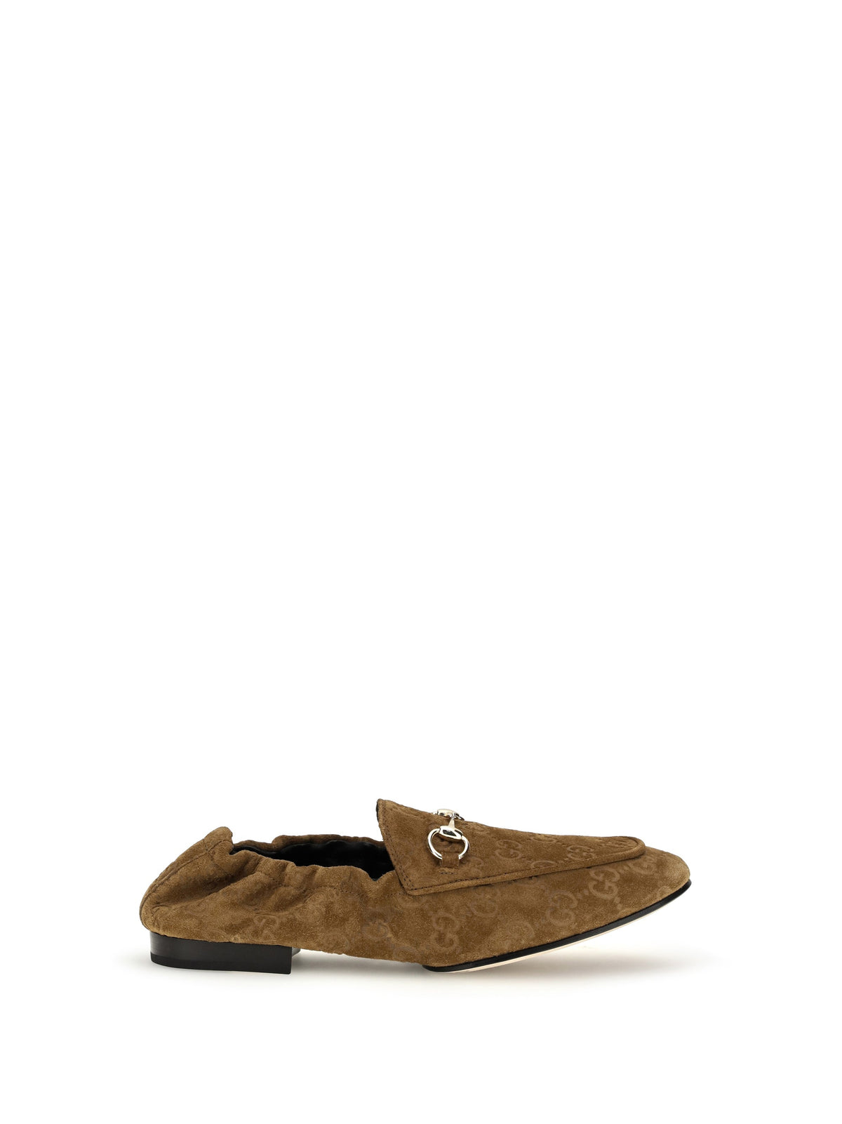 Gucci Women Gg Suede Loafers