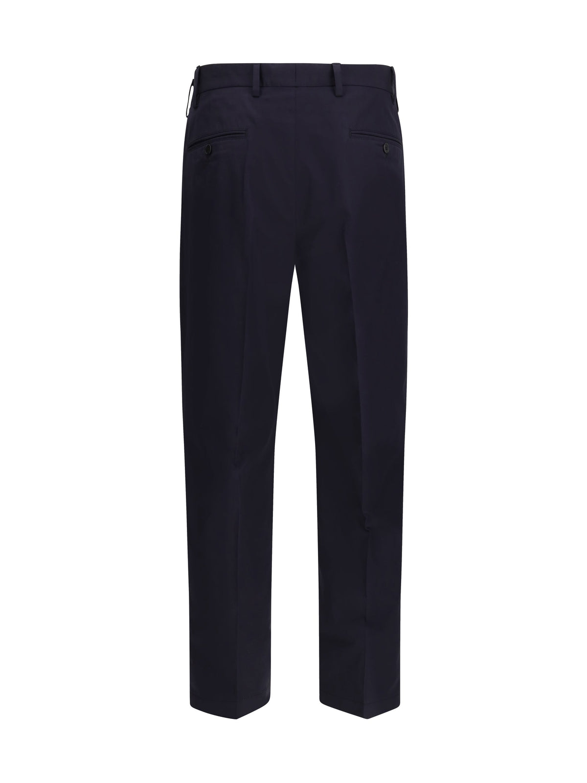 Prada Men Tailored Cotton Poplin Pants