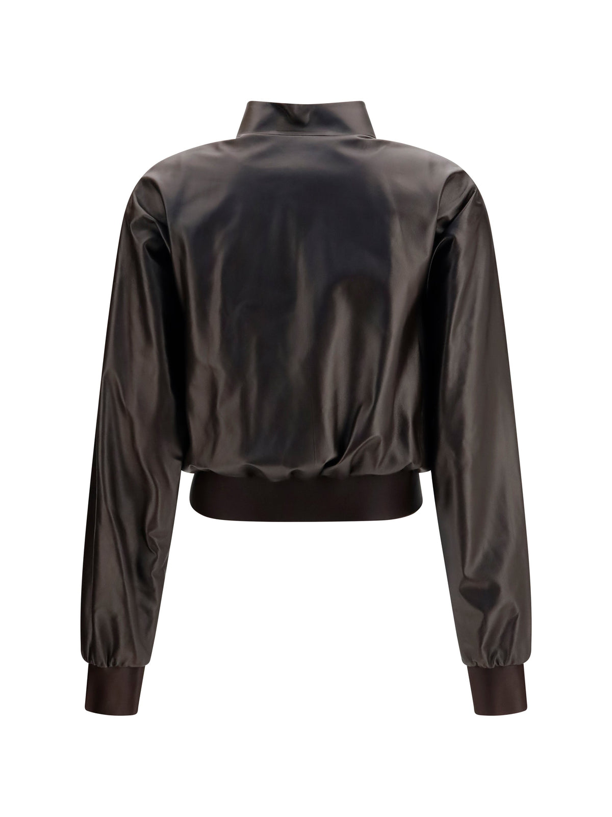 Gucci Women Soft Nappa Bomber Jacket
