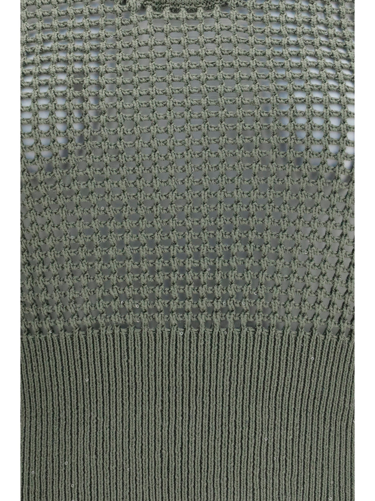 Brunello Cucinelli Women Perforated Sequin Tank Top