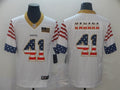 Men's New Orleans Saints Alvin Kamara #41 White Authentic Game jersey