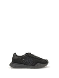 Dolce & Gabbana Women Leather And Lace Sneakers