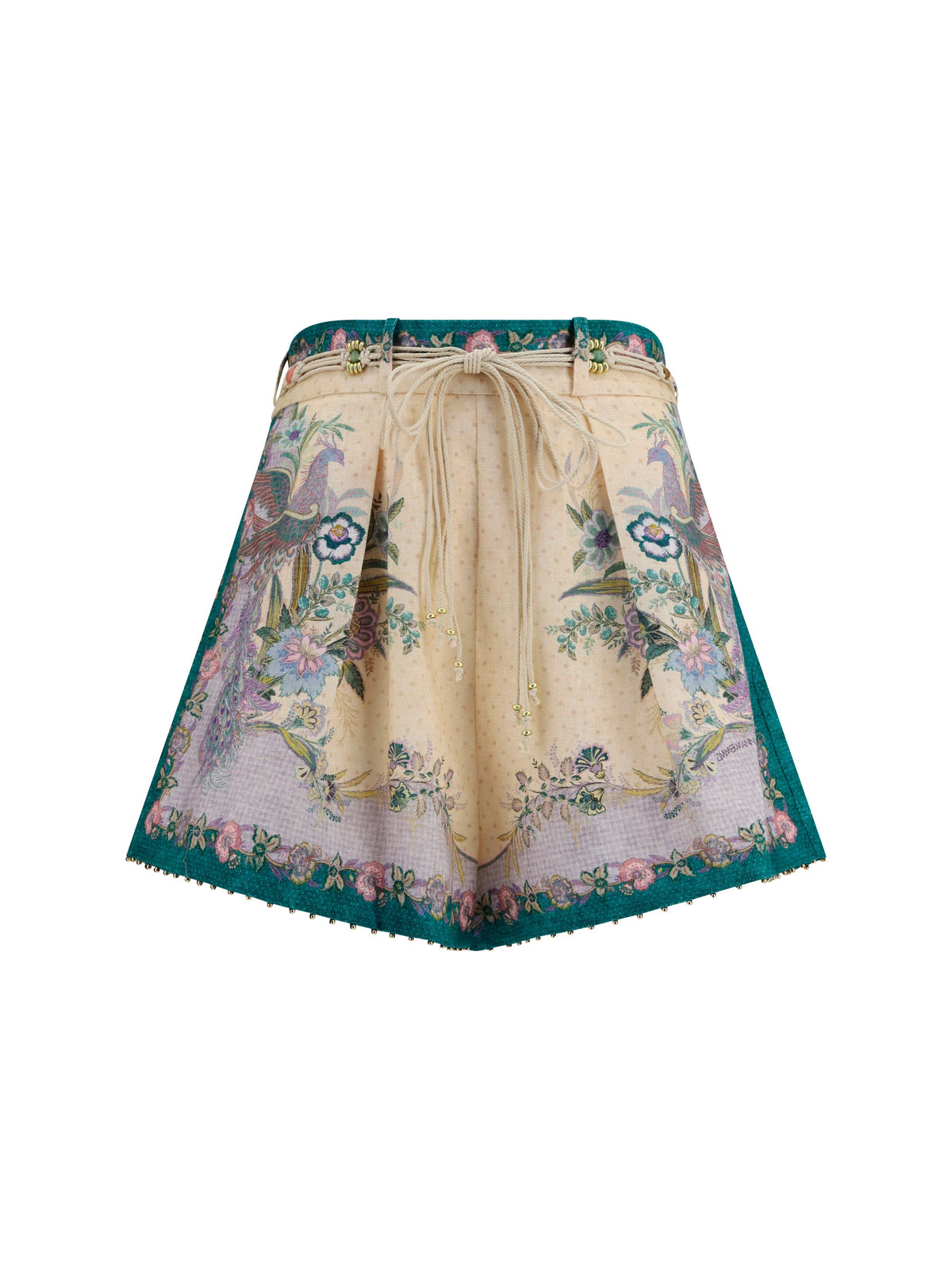 Zimmermann Women Indra Pleated Shorts