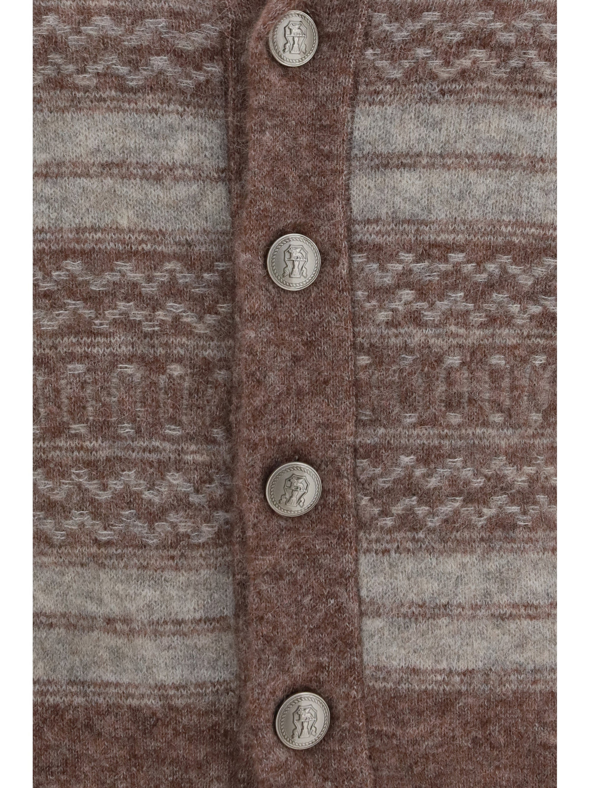 Brunello Cucinelli Men V-Neck Button Cardigan