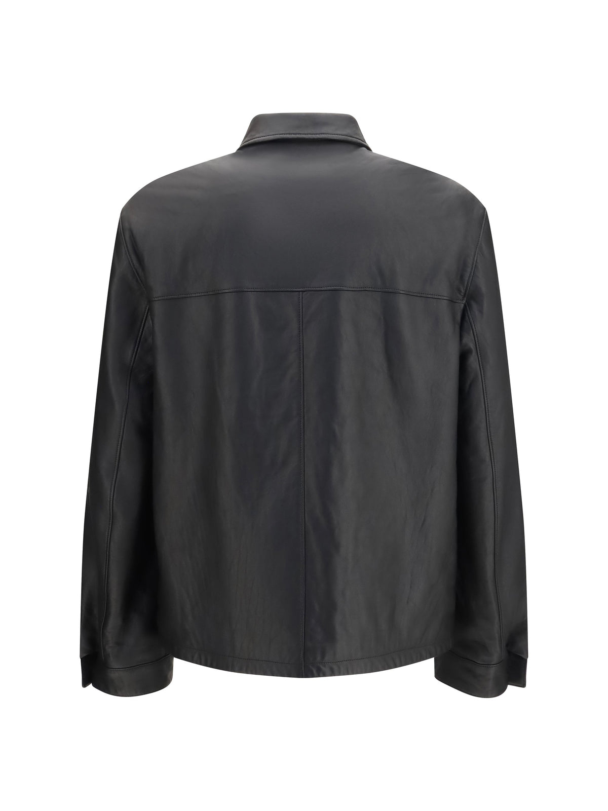 Prada Men Nappa Leather Jacket