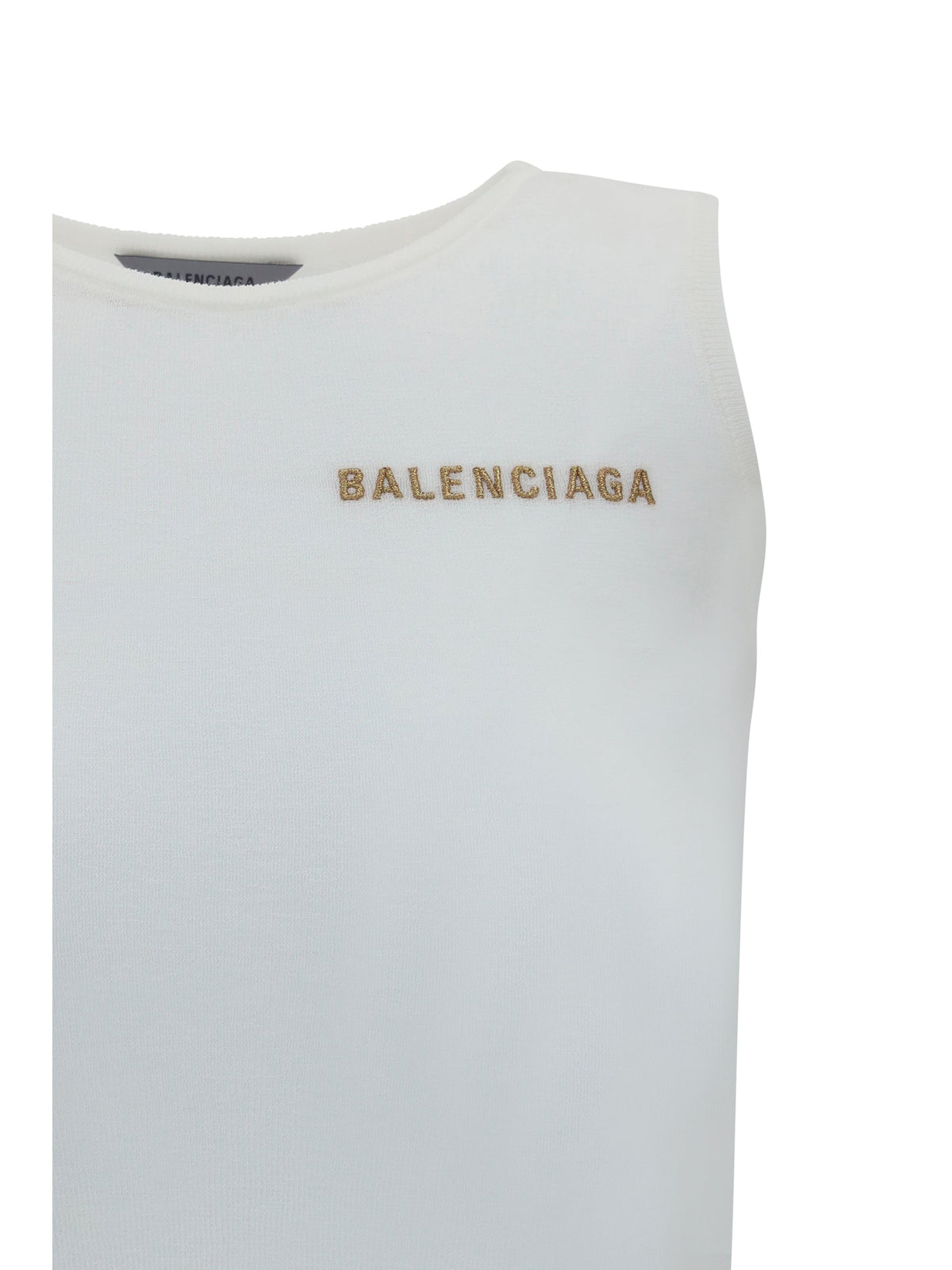 Balenciaga Women Logo Tank Top