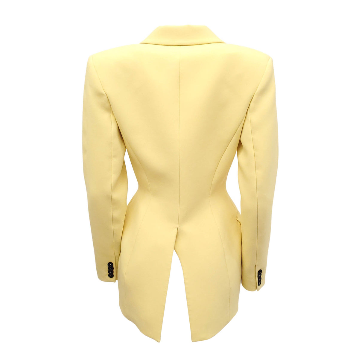 MUGLER YELLOW BLAZER - SIZE 38