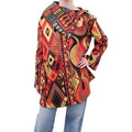 EMILIO PUCCI CREPE AND SATIN OVERCOAT DRESS - SIZE 38 (OVERSIZED)