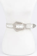 Multi Metal Stone Studded Plus Belt