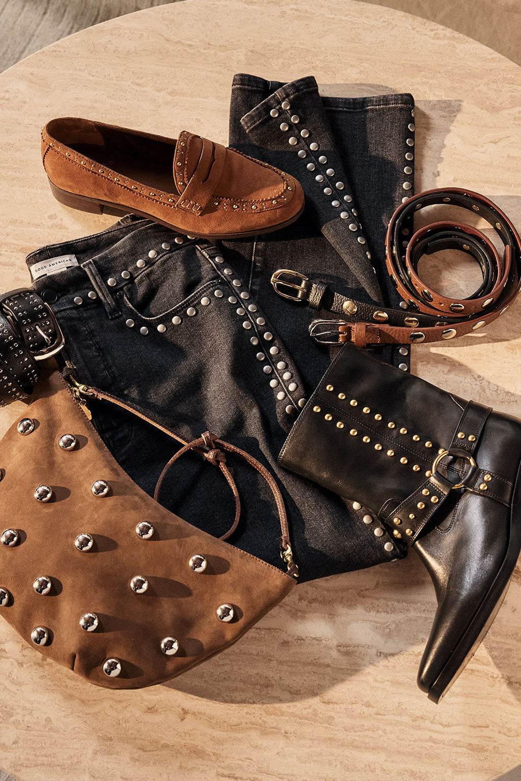 Women's Lennox Studded Belt