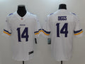 Men's Minnesota Vikings Stefon Diggs #14 White Player Game jersey