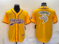 Men's Minnesota Vikings Yellow Game jersey