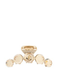 Jimmy Choo Women Gold-Finish Crystal Claw Hair Clip
