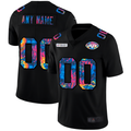 custom New York Jets Multi-Color Black 2020 Crucial Catch Vapor Untouchable Limited jersey American Stitched jersey Football Jerseys