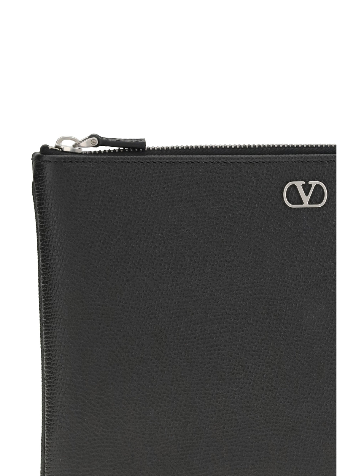 Valentino Garavani Men Leather Pouch