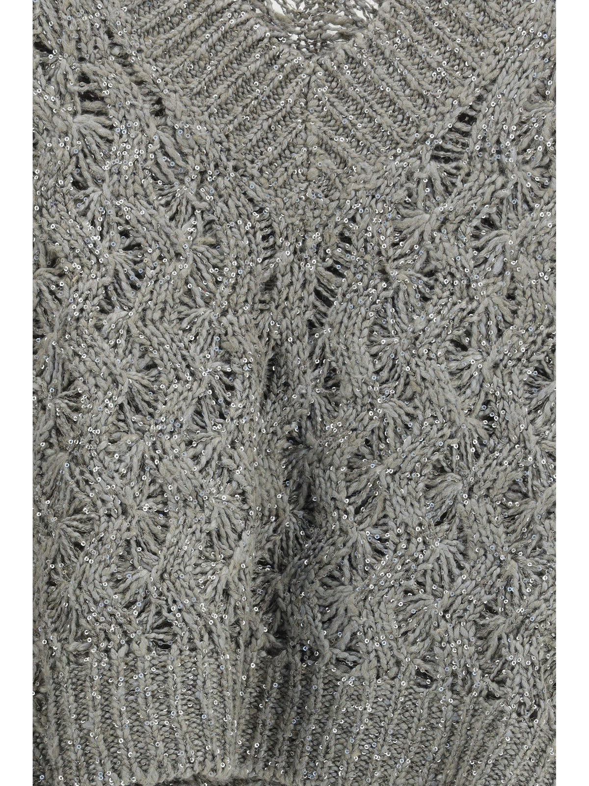 Brunello Cucinelli Women Silk Blend Sequined Vest
