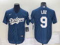 Men's Los Angeles Dodgers Gavin Lux #9 Blue Replica Baseball jersey