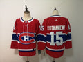 Men's Montreal Canadiens Jesperi Kotkaniemi #15 Red Player Game jersey