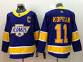 Men's Los Angeles Kings Anze Kopitar #11 Purple Breakaway jersey