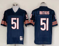 Men's Chicago Bears Dick Butkus Mitchell & Ness Navy Legacy Replica Player jersey