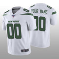 custom New York Jets White Vapor Limited 100th Season jersey American Stitched jersey Football Jerseys