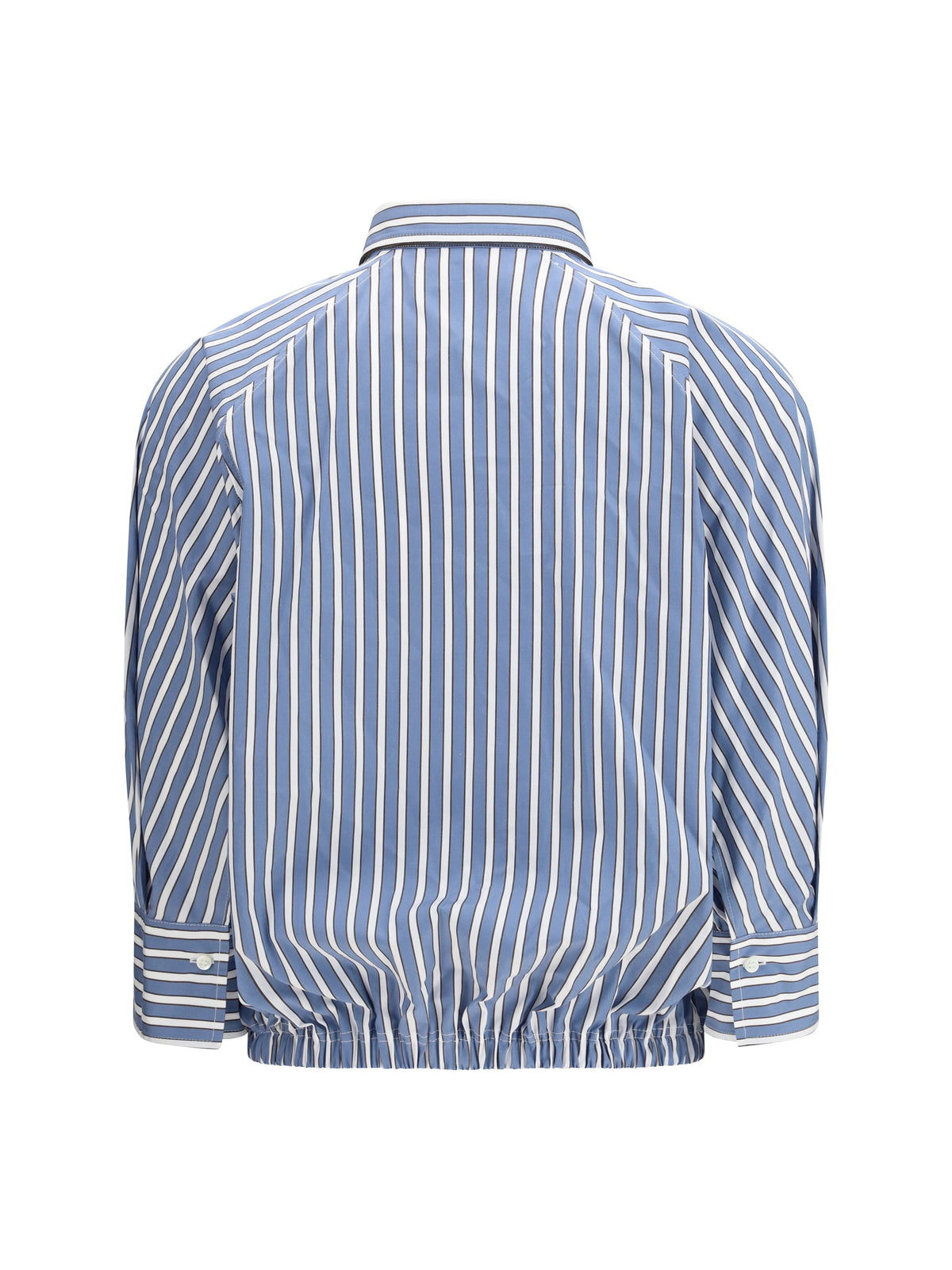 Brunello Cucinelli Women Shadow Stripe Poplin Shirt