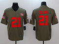 Men's New York Giants Landon Collins #21 Brown Game jersey