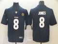 Men's New York Giants Daniel Jones #8 Navy City Edition Game jersey