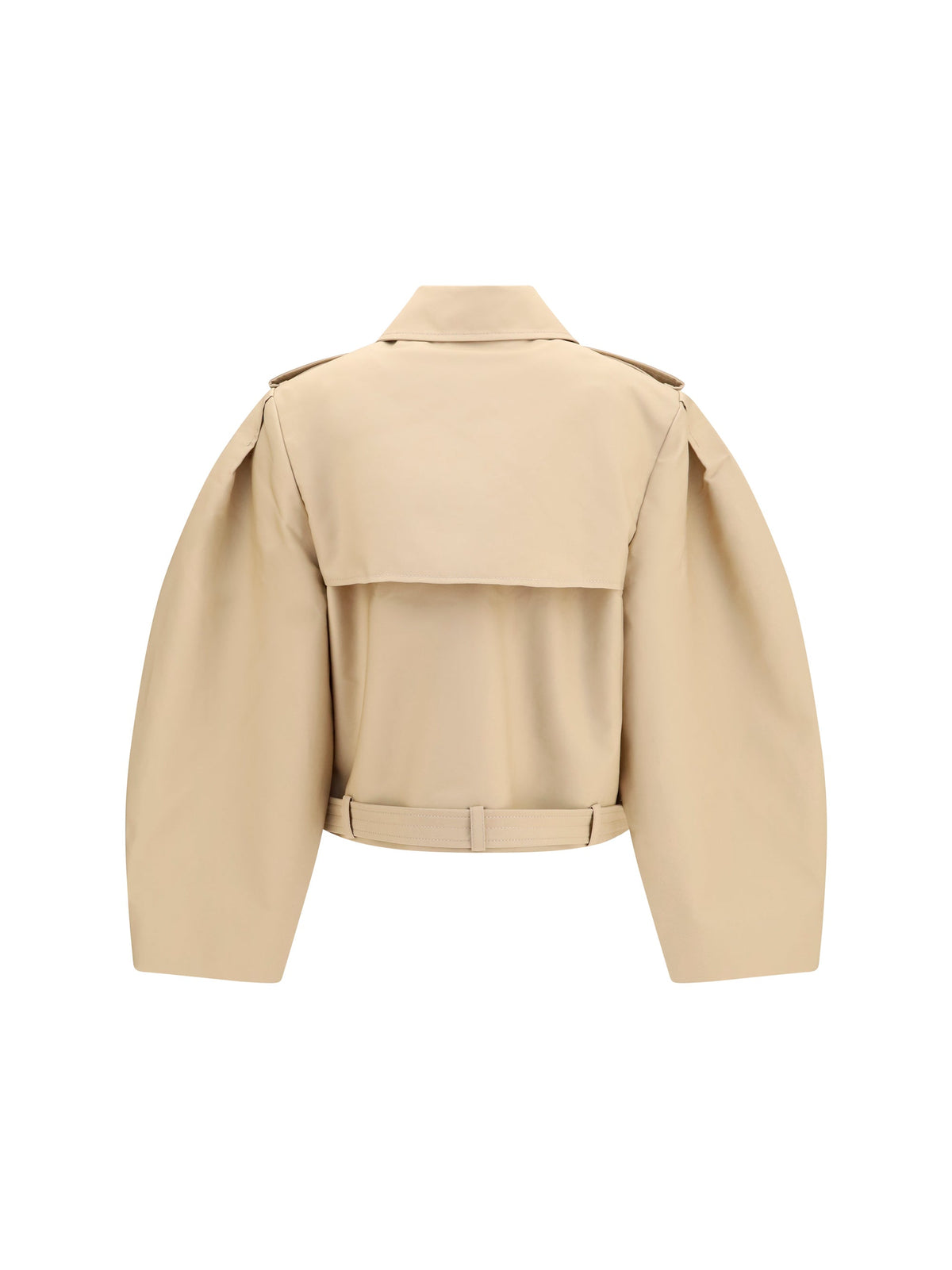 Ganni Women Double-Breasted Belted Jacket