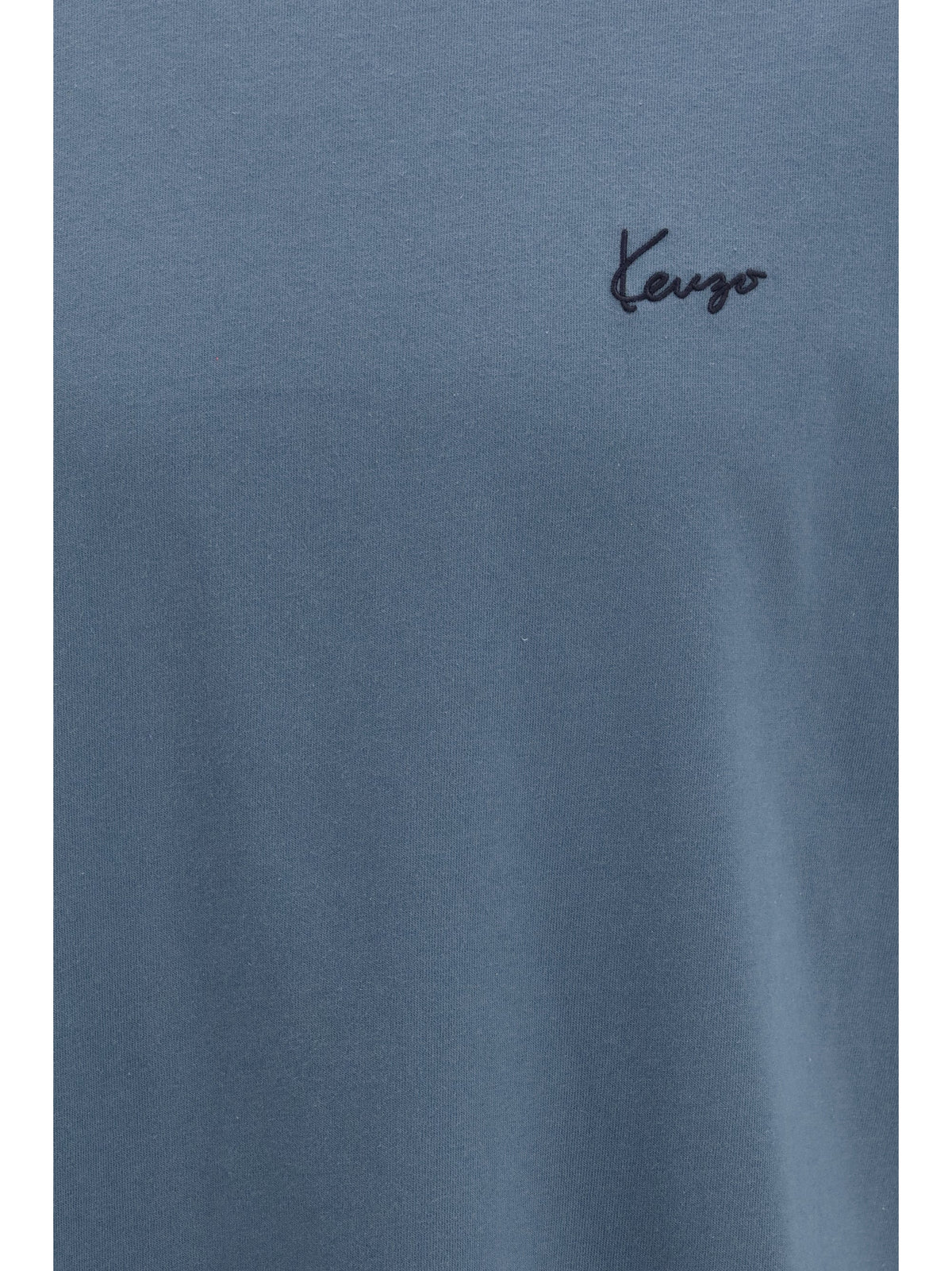 Kenzo Men Kenzo Signature Embroidered Cotton T-Shirt