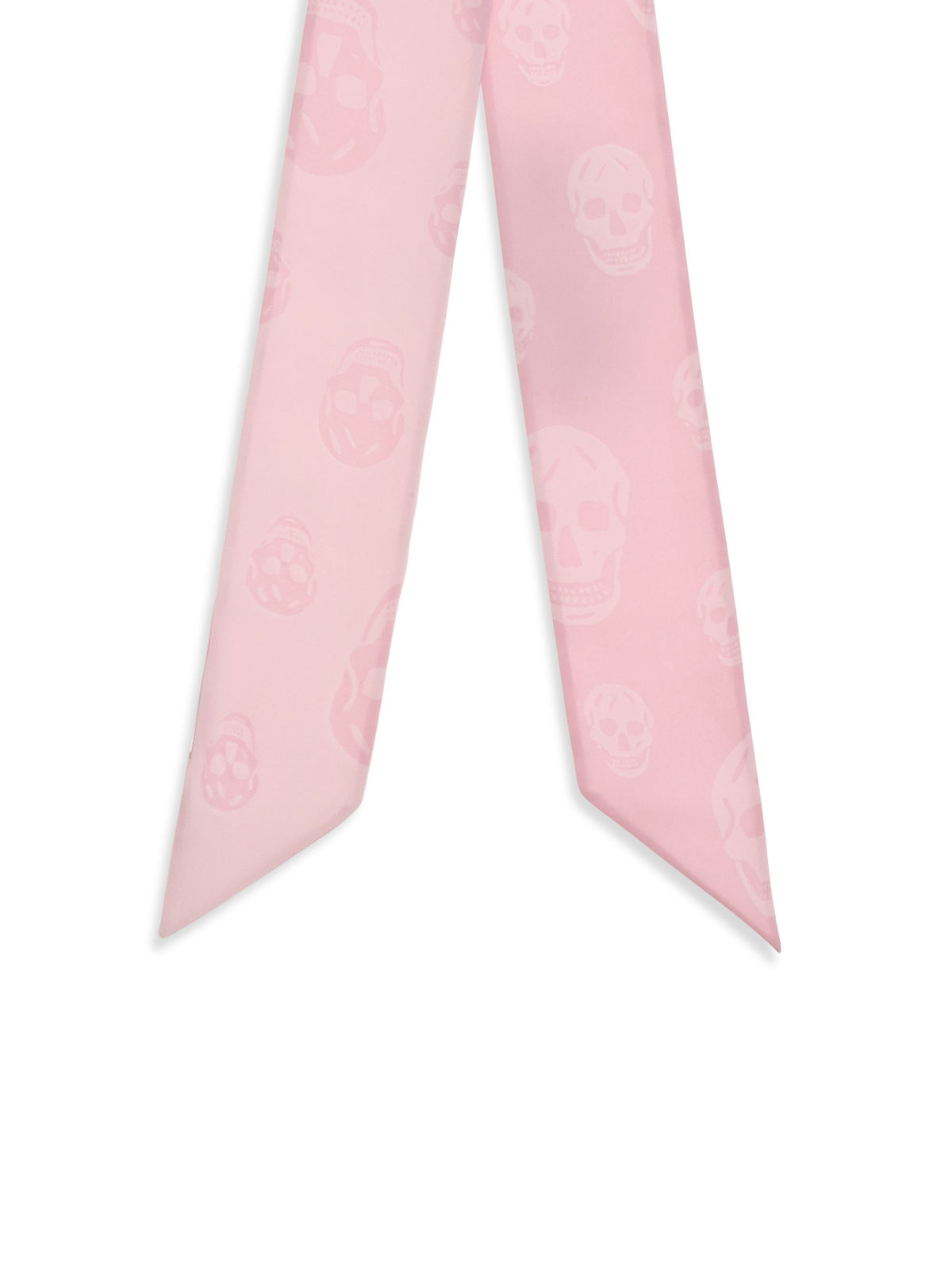 Alexander Mcqueen Women Skull Ribbon Scarf