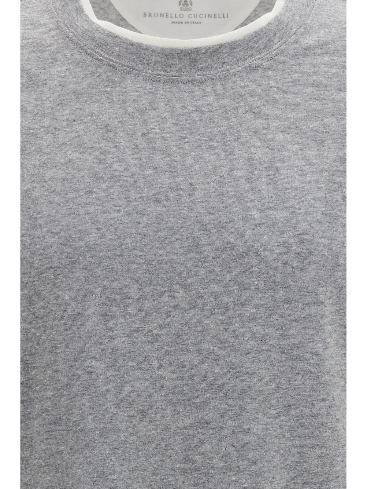 Brunello Cucinelli Men Short-Sleeve Cotton T-Shirt