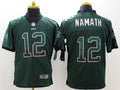 Men's New York Jets Joe Namath #12 Green Game Player jersey