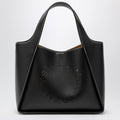 Stella Mccartney Black Medium Stella Logo Bag Women