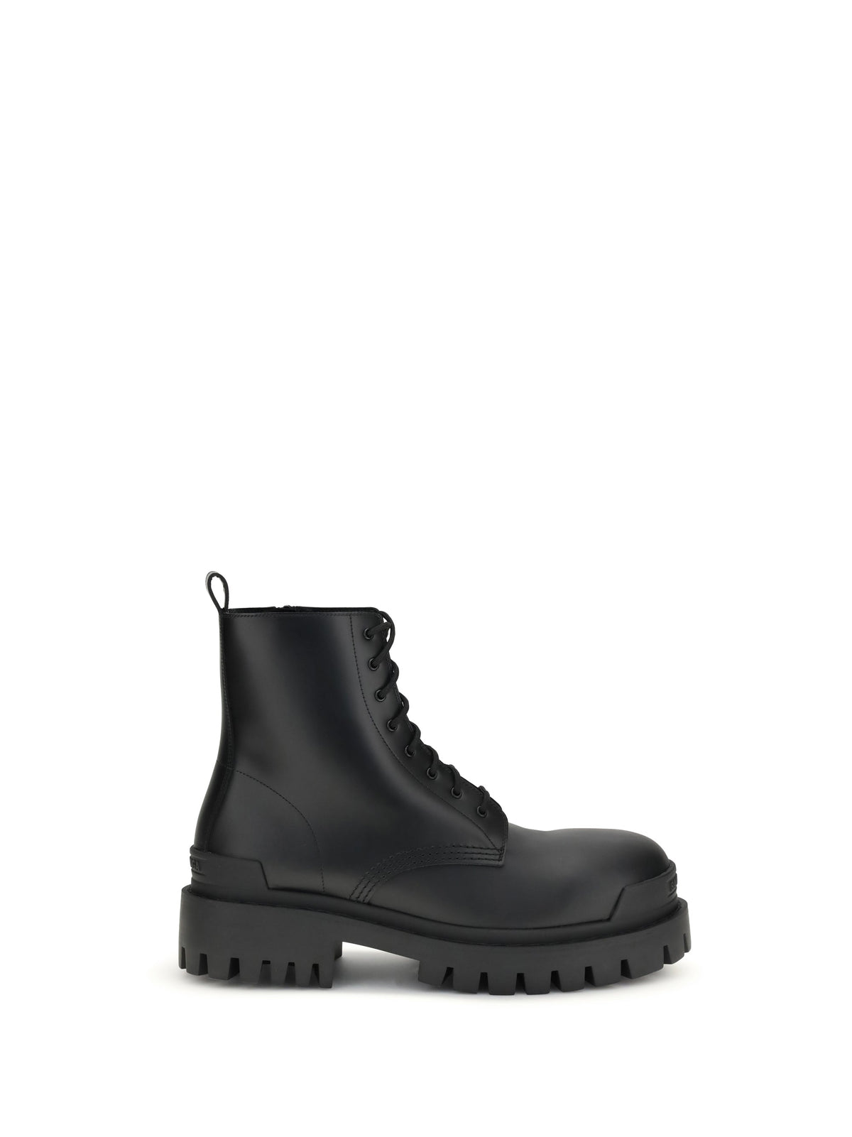 Balenciaga Men Strike Lace-Up Boots