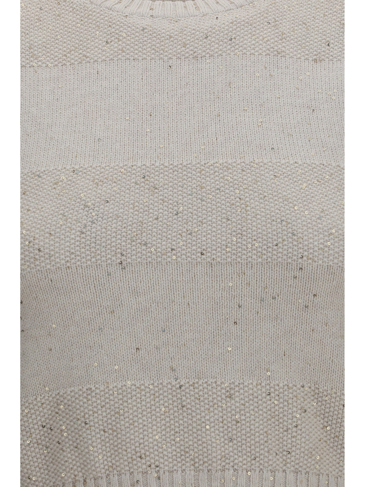 Brunello Cucinelli Women Knit And Sequin Vest