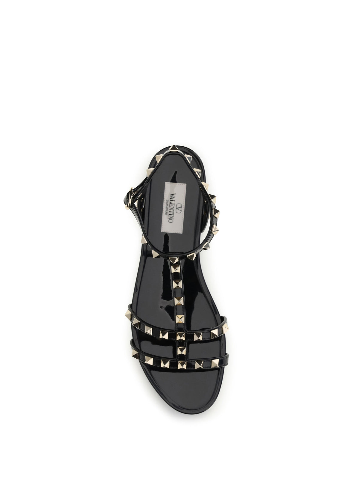 Valentino Garavani Women Rubber Rockstud Sandals