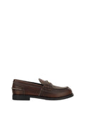 Miu Miu Women Leather Loafers
