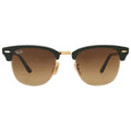 Ray Ban Clubmaster Folding Brown Gradient Square Unisex Sunglasses RB2176 136885 51