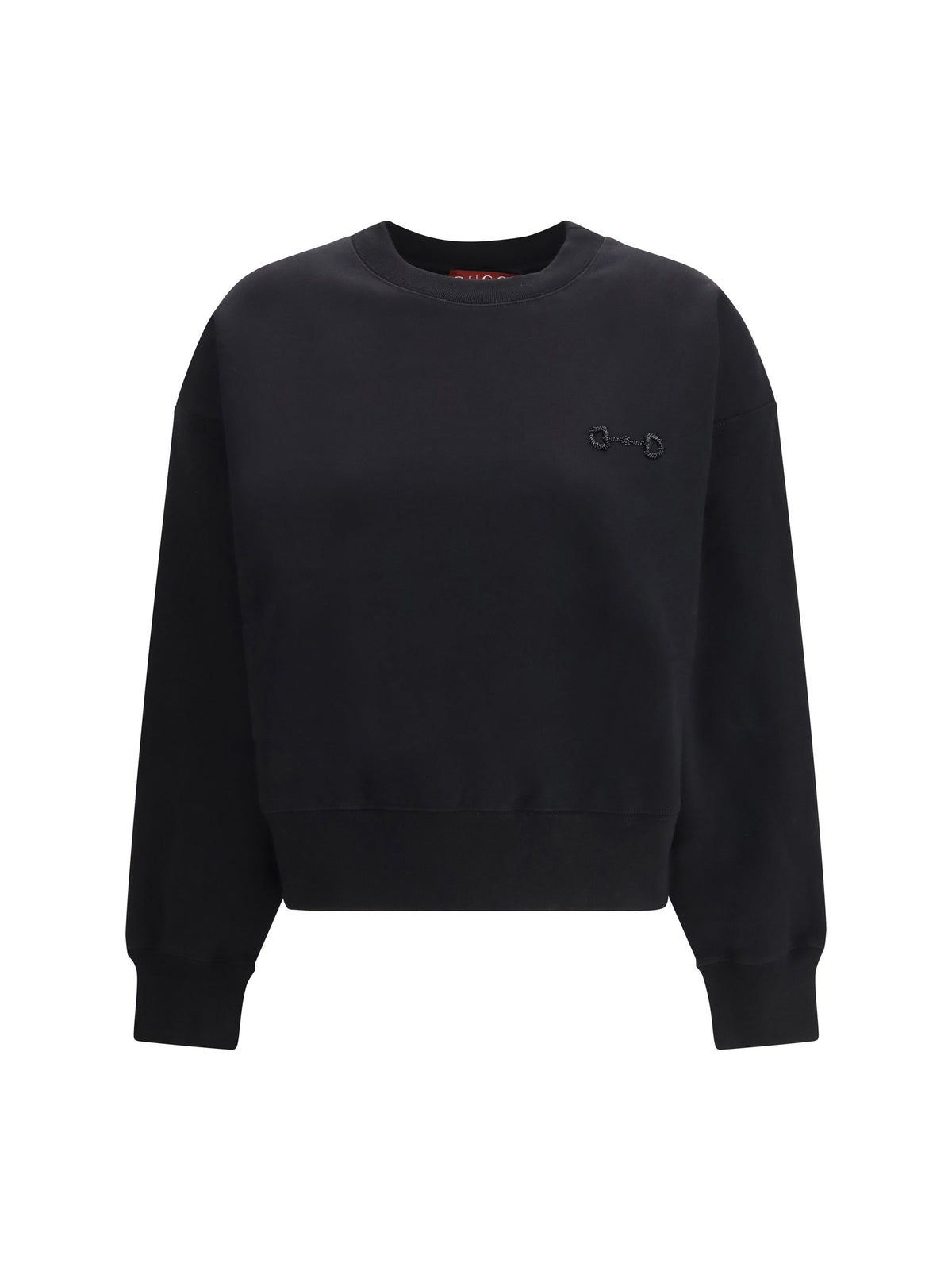 Gucci Women Brushed Cotton Jersey Sweatshirt
