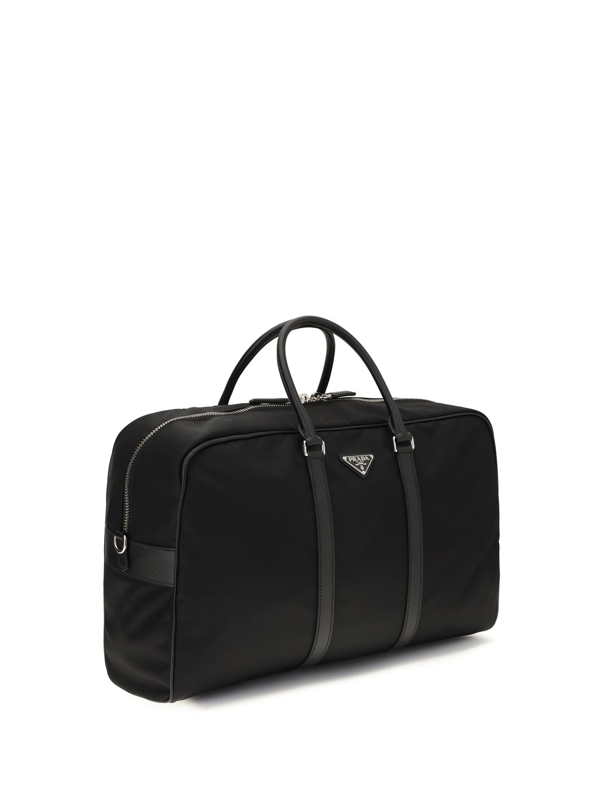 Prada Men Travel Bag In Re-Nylon And Saffiano