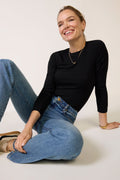 Women's Rilo Rib Long Sleeve Top