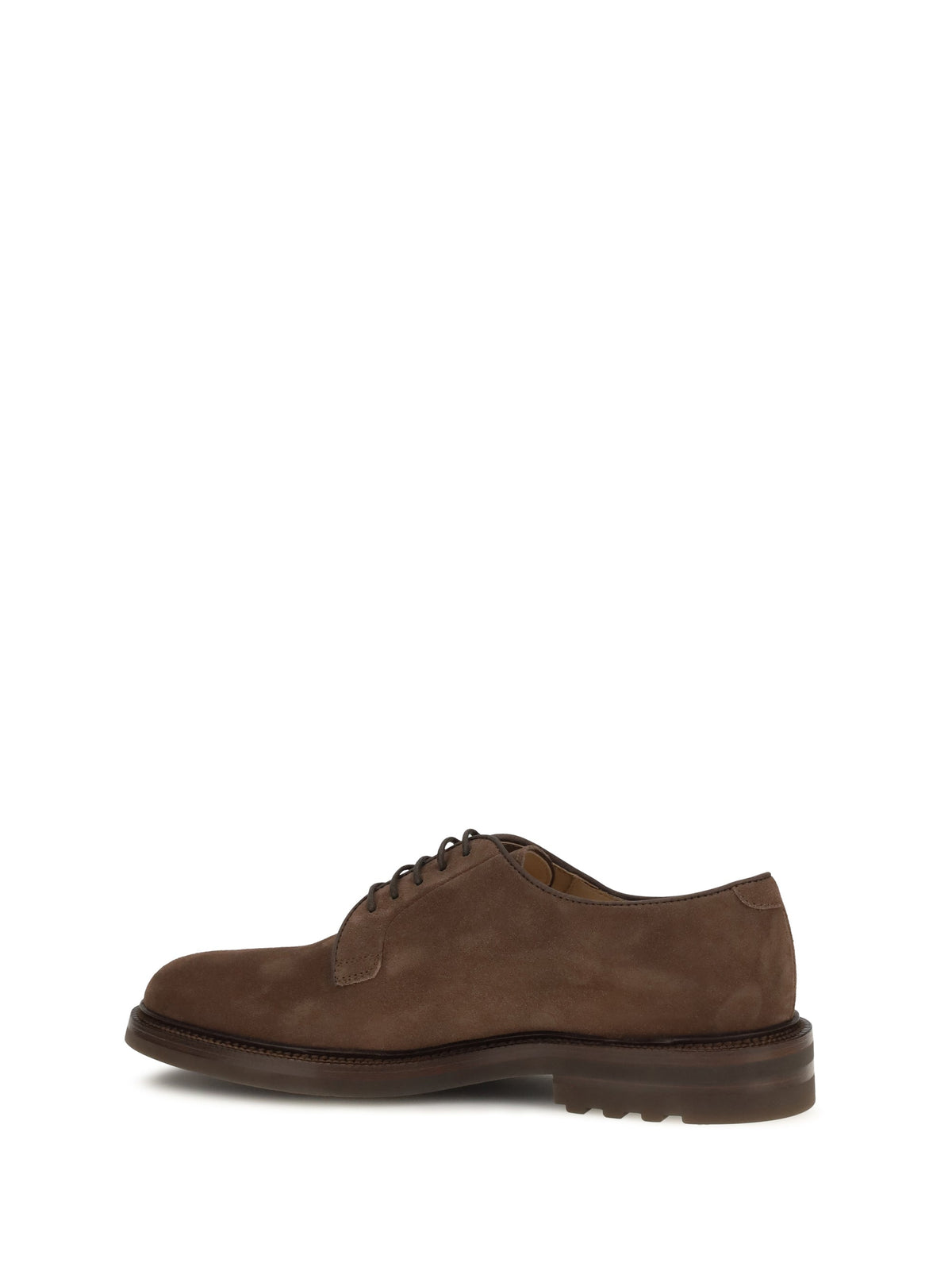Brunello Cucinelli Men Suede Lace-Up Shoes