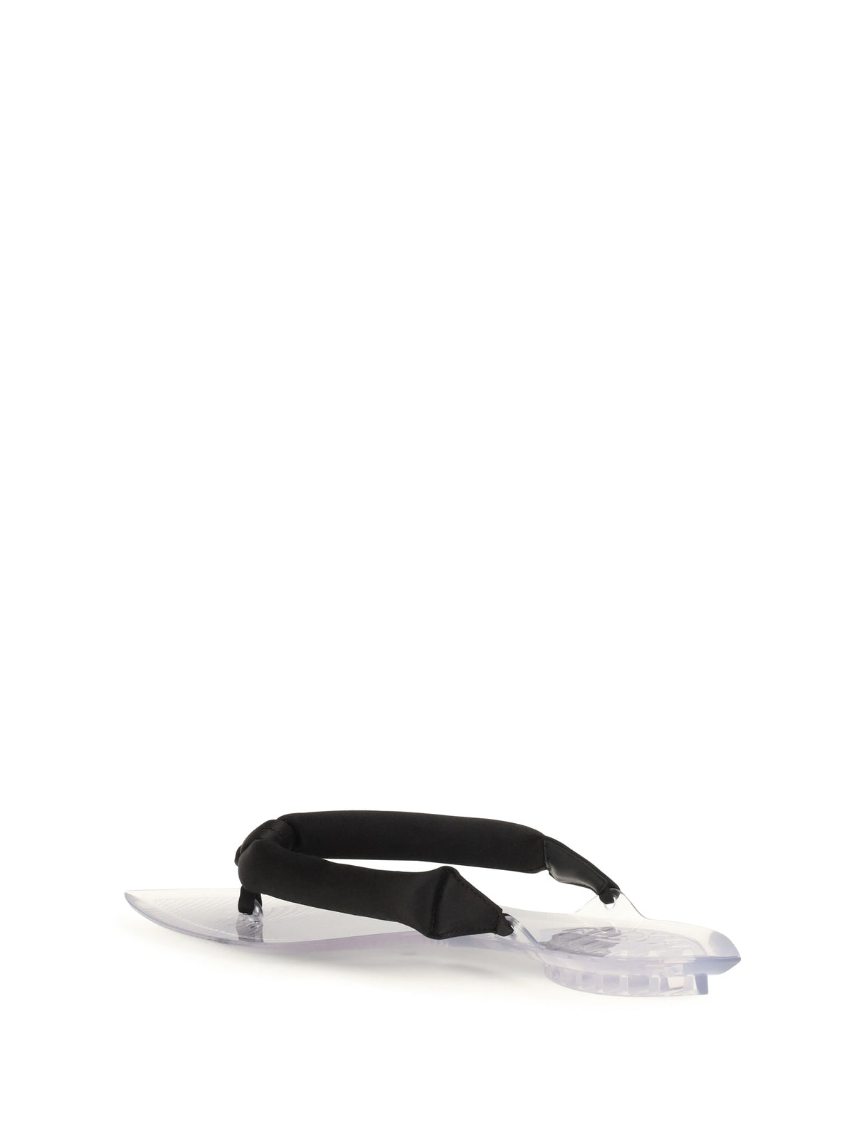 Alaïa Women Satin Flip-Flop Sandals