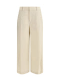 Brunello Cucinelli Women Cotton-Blend Pants