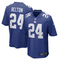 Dane Belton New York Giants Nike Game   Jersey - Royal