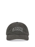 Ganni Women Logo Baseball Cap
