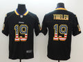 Men's Minnesota Vikings Adam Thielen #19 Black Game jersey