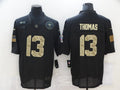 Men's New Orleans Saints #13 Michael Thomas Black Game Player jersey